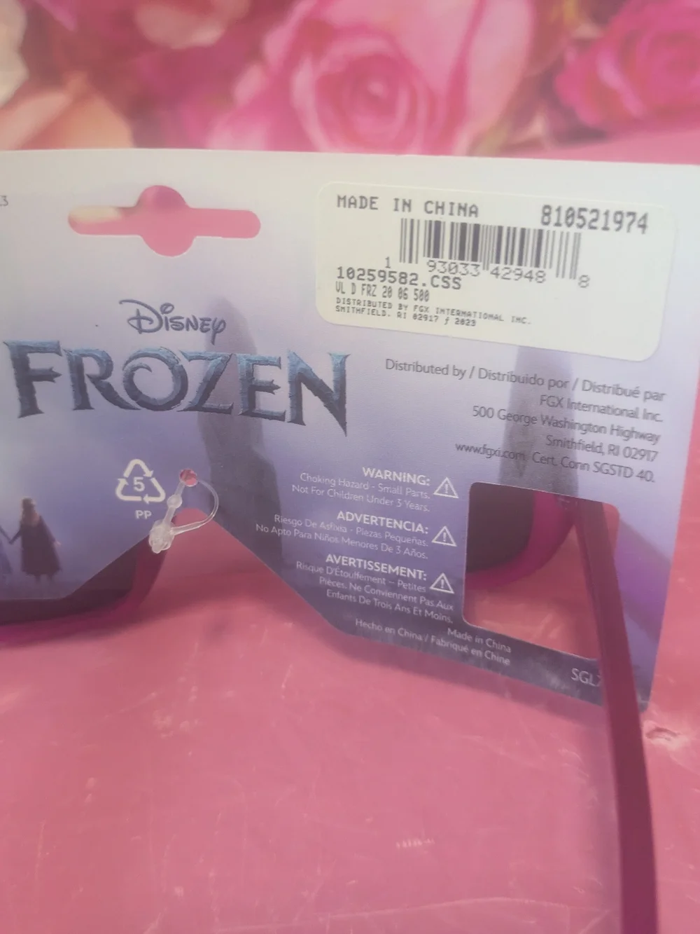Disney Frozen Purple-Purple Kids Sunglasses